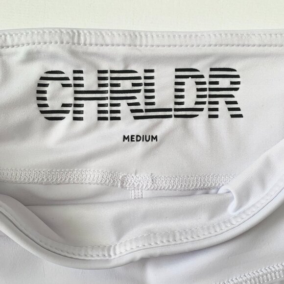 CHRLDR Monstera Leaf 3/4 Leggings Athleisure Yoga Tropical Resort Wear Vacation - Picture 10 of 14